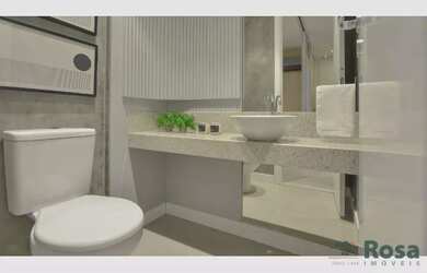 Imagem: O apartamento possui 3 Dormitórios, 1 Banheiro, 2 Vagas na