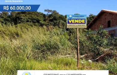 Imagem: O terreno possui 360m² de Área e está localizado em Jaconé