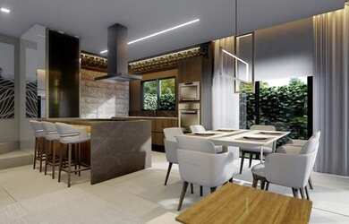 Imagem 9: Sobrados de alto padrão com terraço