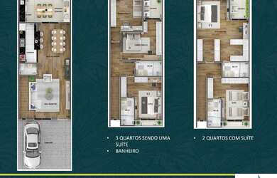 Imagem 4: Lançamento com conceito inédito no URBANOVA: sobrados prontos de 110 a 134m2 em área de pr