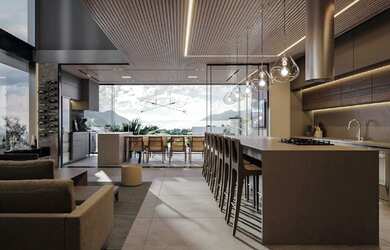 Imagem: O apartamento possui 5 Dormitórios, 5 Banheiros, 5 Vagas na