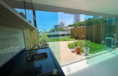 Imagem: O apartamento possui 1 Dormitório, 2 Banheiros, 2 Vagas na