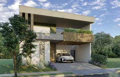 Imagem: A casa em condomínio possui 3 Dormitórios, 4 Banheiros, 2