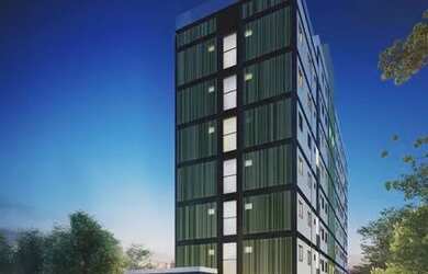 Imagem: A casa possui 1 Dormitório, 1 Banheiro, 1 Vaga na garagem