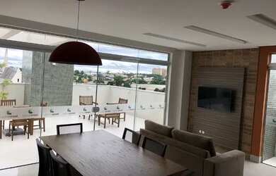 Imagem: O apartamento possui 1 Dormitório, 1 Banheiro, 1 Vaga na garagem