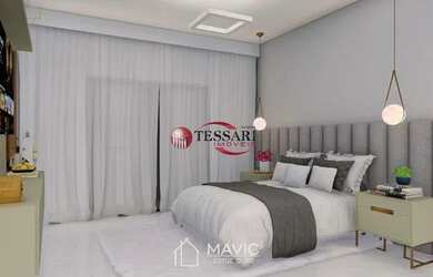 Imagem 13: Casa nova para vender no Condomínio Damha 1 com 5 Suítes sendo uma com...