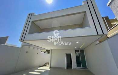 Imagem: A casa possui 3 Dormitórios, 3 Banheiros, 2 Vagas na garagem