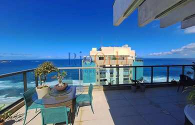 Imagem: O apartamento na cobertura possui 4 Dormitórios, 5 Banheiros