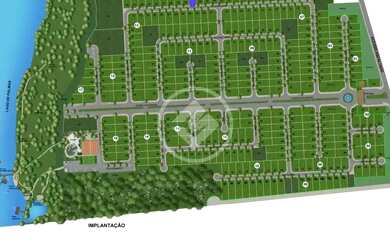 Imagem: O terreno possui 609m² de Área e está localizado em Loteamento