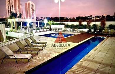 Imagem: O apartamento na cobertura possui 3 Dormitórios, 3 Banheiros