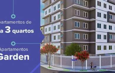 Imagem: O apartamento possui 3 Dormitórios, 2 Banheiros, 2 Vagas na