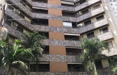 Imagem: O apartamento na cobertura possui 4 Dormitórios, 5 Banheiros