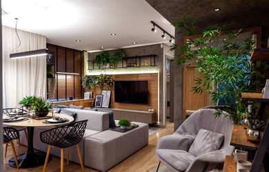 Imagem: O apartamento possui 1 Dormitório, 1 Banheiro, 28m² de Área