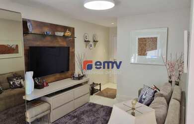 Imagem: O apartamento possui 2 Dormitórios, 3 Banheiros, 2 Vagas na