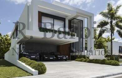 Imagem: A casa em condomínio possui 4 Dormitórios, 5 Banheiros, 5