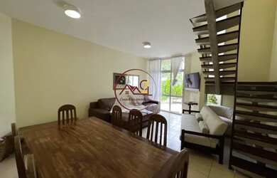 Imagem: A casa em condomínio possui 4 Dormitórios, 3 Banheiros, 2