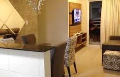 Imagem: O apartamento possui 3 Dormitórios, 2 Banheiros, 2 Vagas na