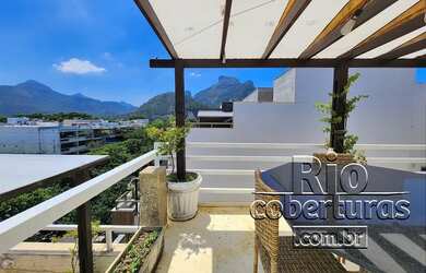 Imagem 7: Cobertura à venda no Jardim Oceânico. Barra. Quadra da Praia. Vista...