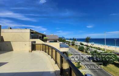 Imagem: O apartamento na cobertura possui 4 Dormitórios, 5 Banheiros