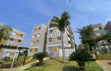 Imagem: O apartamento possui 3 Dormitórios, 1 Banheiro, 1 Vaga na garagem