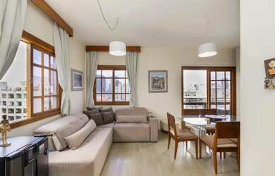 Imagem: O apartamento possui 2 Dormitórios, 1 Banheiro, 65m² de Área