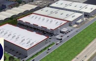 Imagem: O depósito possui 2 Vagas na garagem, 838m² de Área e está