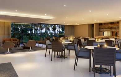 Imagem 12: Apartamento quatro suítes Pé na Areia condomínio Acqua Marine na Reseva...