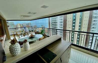 Imagem: O apartamento possui 3 Dormitórios, 4 Banheiros, 4 Vagas na