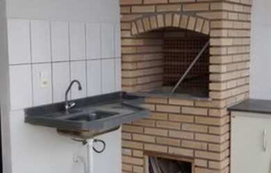 Imagem: O apartamento na cobertura possui 3 Dormitórios, 4 Banheiros