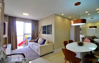 Imagem: O apartamento possui 3 Dormitórios, 2 Banheiros, 2 Vagas na