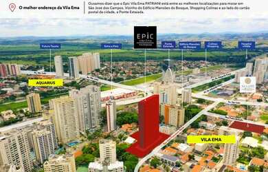 Imagem: O apartamento possui 3 Dormitórios, 3 Banheiros, 3 Vagas na