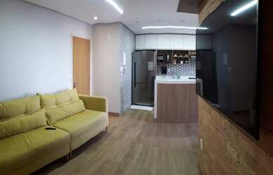 Imagem: O apartamento possui 2 Dormitórios, 2 Banheiros, 1 Vaga na