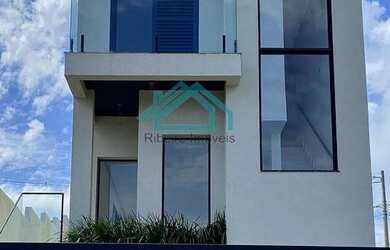 Imagem: A casa em condomínio possui 4 Dormitórios, 5 Banheiros, 5