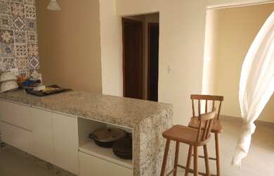 Imagem: A casa em condomínio possui 3 Dormitórios, 2 Banheiros, 4