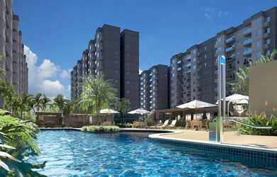 Imagem: O apartamento possui 2 Dormitórios, 2 Banheiros, 1 Vaga na