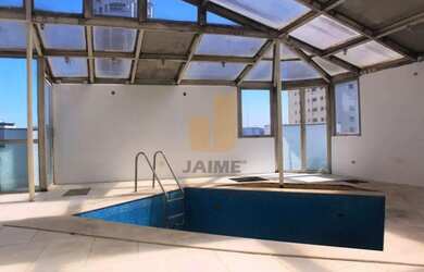 Imagem: O apartamento na cobertura possui 4 Dormitórios, 5 Banheiros