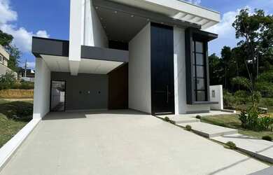 Imagem: A casa em condomínio possui 3 Dormitórios, 5 Banheiros, 4