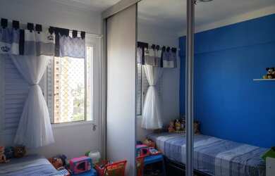 Imagem: O apartamento possui 2 Dormitórios, 1 Banheiro, 2 Vagas na