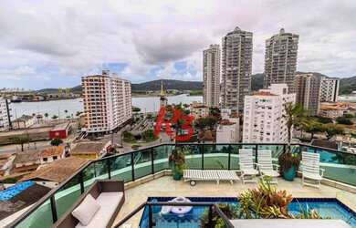 Imagem: O apartamento na cobertura possui 5 Dormitórios, 5 Banheiros