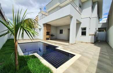 Imagem 3: Sobrado a venda com piscina e escritório no Condomínio Jardim de Mônaco...