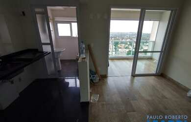 Imagem: O apartamento possui 1 Dormitório, 1 Banheiro, 1 Vaga na garagem