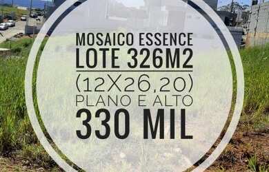 Imagem: O terreno possui 326m² de Área e está localizado em Cézar