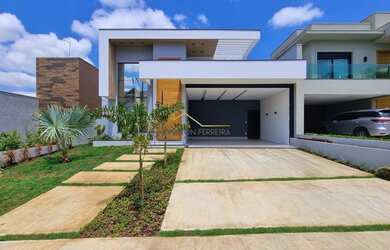 Imagem: A casa em condomínio possui 3 Dormitórios, 5 Banheiros, 4