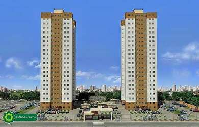 Imagem: O apartamento possui 2 Dormitórios, 2 Banheiros, 1 Vaga na