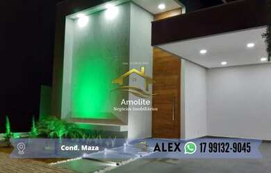 Imagem: A casa em condomínio possui 3 Dormitórios, 3 Banheiros, 4