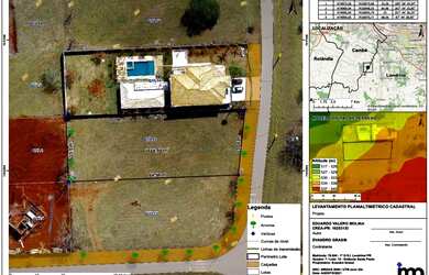 Imagem: O terreno possui 1670m² de Área e está localizado em Estância