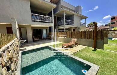 Imagem: A casa em condomínio possui 3 Dormitórios, 4 Banheiros, 1