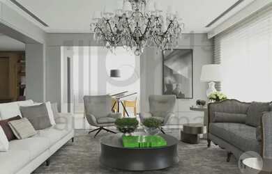 Imagem: O apartamento possui 5 Dormitórios, 5 Banheiros, 5 Vagas na