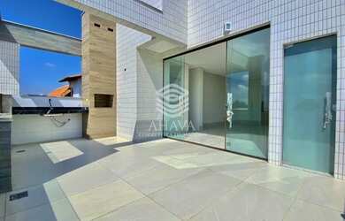 Imagem: O apartamento na cobertura possui 4 Dormitórios, 3 Banheiros