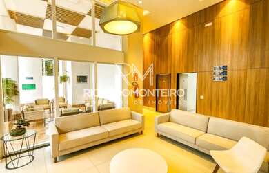 Imagem: O apartamento na cobertura possui 4 Dormitórios, 5 Banheiros